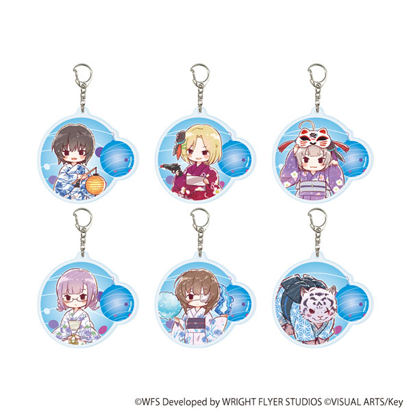 アクリルキーホルダー「ヘブンバーンズレッド」15/浴衣ver. 第31B部隊 ブラインド(全6種)(グラフアートイラスト) - 公式商品画像 | AniSmile