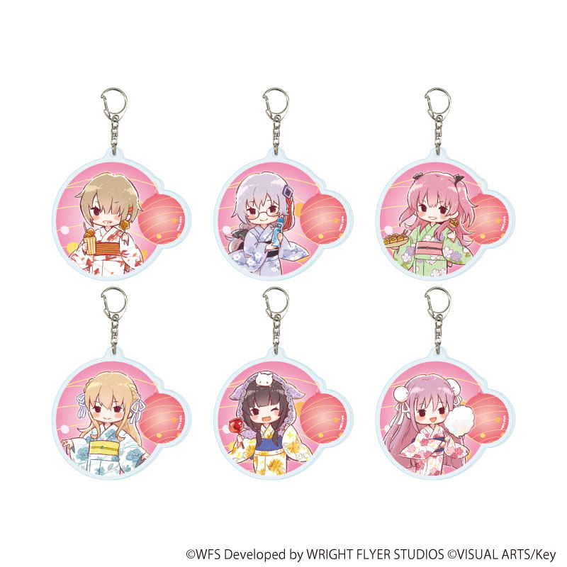 アクリルキーホルダー「ヘブンバーンズレッド」14/浴衣ver. 第31A部隊 ブラインド(全6種)(グラフアートイラスト) 画像 2 | AniSmile