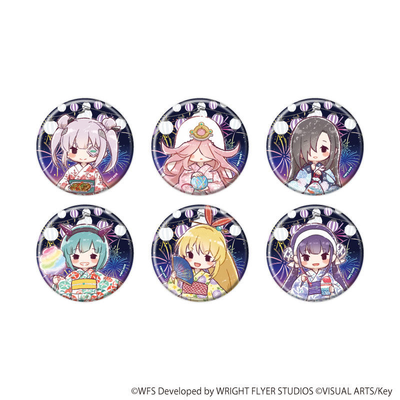 缶バッジ「ヘブンバーンズレッド」24/浴衣ver. 第31C部隊 ブラインド(全6種)(グラフアートイラスト) 画像 2 | AniSmile