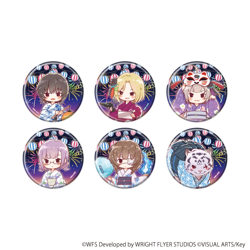 缶バッジ「ヘブンバーンズレッド」23/浴衣ver. 第31B部隊 ブラインド(全6種)(グラフアートイラスト) 画像 2 | AniSmile