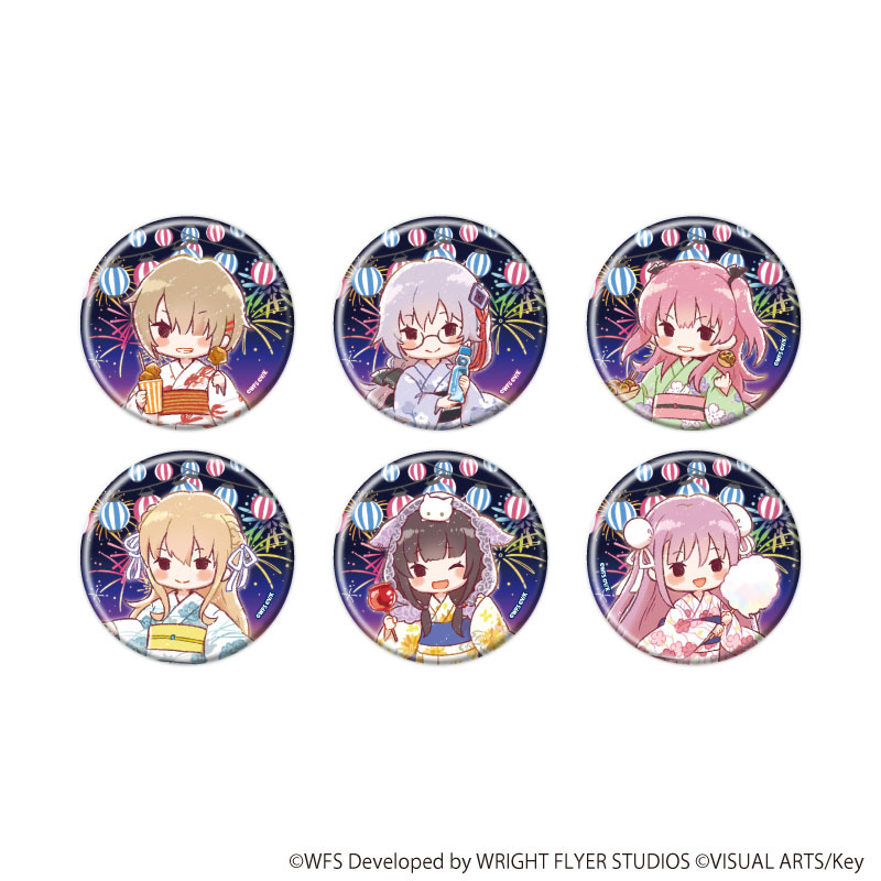 缶バッジ「ヘブンバーンズレッド」22/浴衣ver. 第31A部隊 ブラインド(全6種)(グラフアートイラスト) 画像 2 | AniSmile