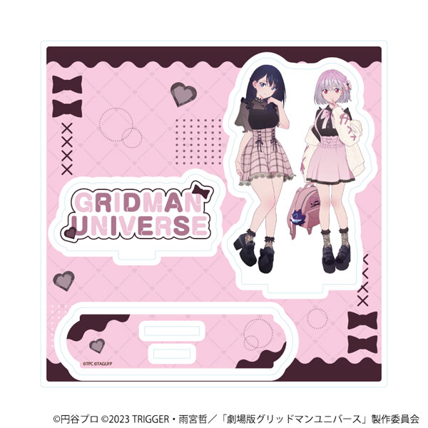 アクリルスタンドプレート「グリッドマンユニバース」14/宝多六花&新条アカネ ダークガーリーファッションver.(描き下ろしイラスト) - 公式商品画像 | AniSmile