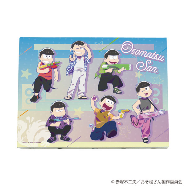 キャンバスボード「おそ松さん」01/ウォーターフェスver.(描き下ろしイラスト) - 公式商品画像 | AniSmile