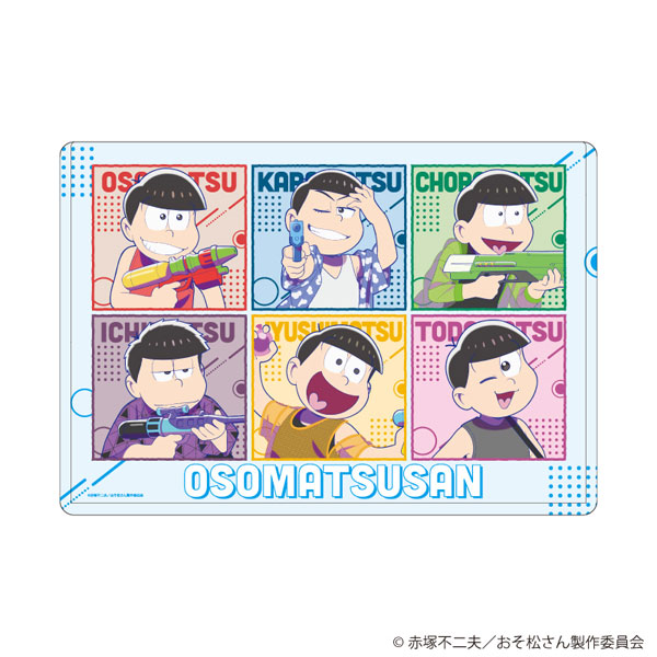 キャラクリアケース「おそ松さん」01/ウォーターフェスver.(描き下ろしイラスト) - 公式商品画像 | AniSmile