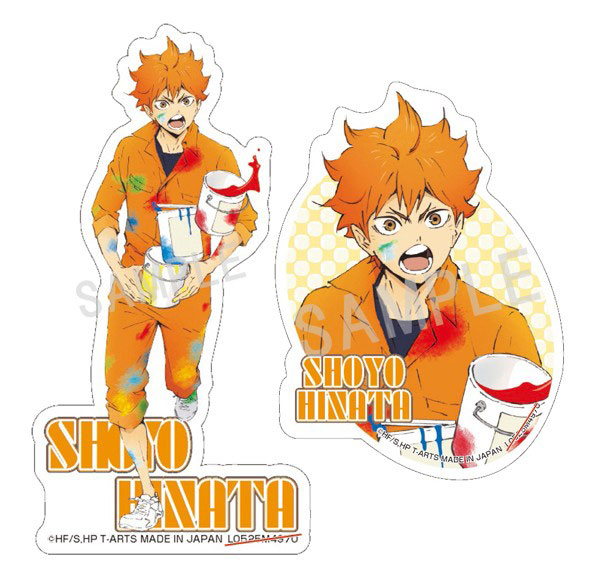 ★単品商品 ハイキュー!!ペイントスーツステッカーセット日向翔陽 - 公式商品画像 | AniSmile