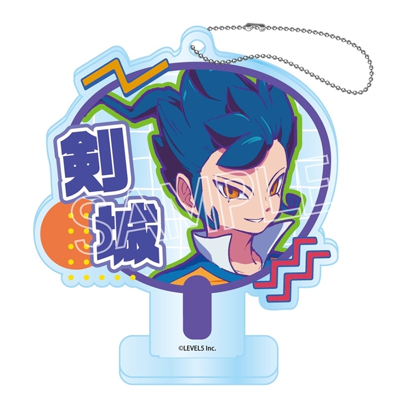 イナズマイレブン 英雄たちの ヴィクトリーロード ビビッドラインシリーズ デコうちわキーチェーン Vol.2 単品 画像 2 | AniSmile