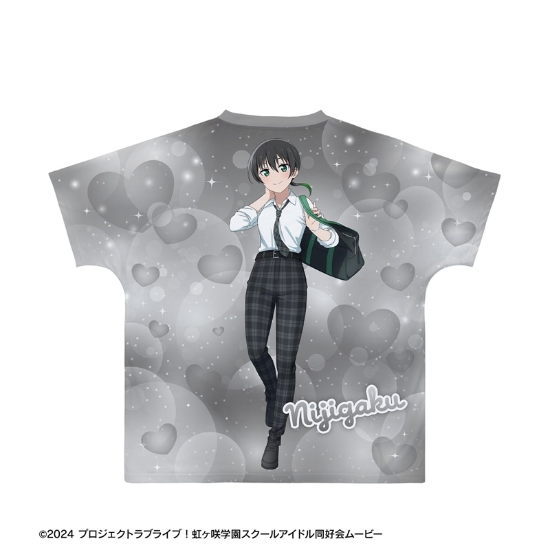 ラブライブ!虹ヶ咲学園スクールアイドル同好会 描き下ろし 高咲 侑 ギャル制服ver. フルグラフィックTシャツユニセックス(サイズ/XXXL) 画像 3 | AniSmile