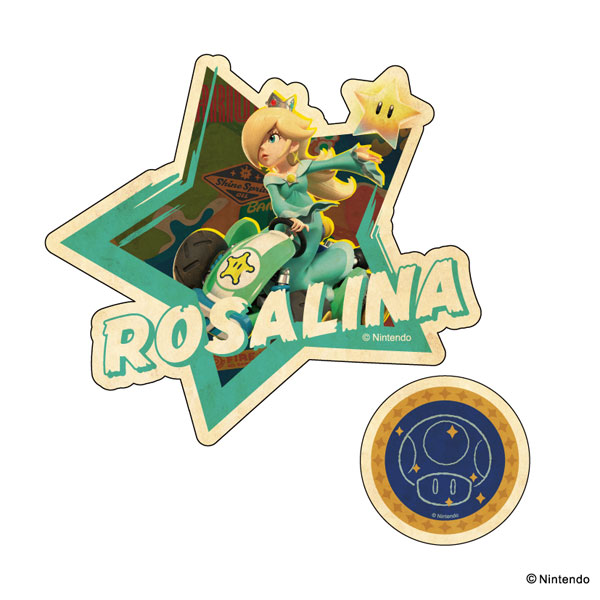マリオカートワールド トラベルステッカー 2枚セット ⑥ロゼッタ - 公式商品画像 | AniSmile