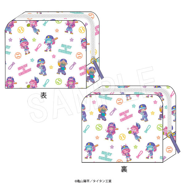 銀河特急 ミルキー☆サブウェイ ポーチ Baseball ver. - 官方商品图片 | AniSmile