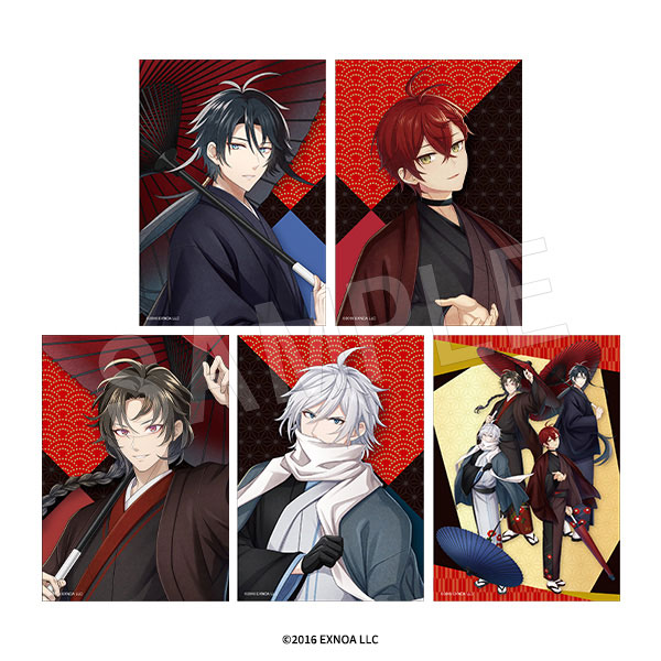 文豪とアルケミスト ブロマイドセット(5枚入り) 寒椿ver. - 官方商品图片 | AniSmile