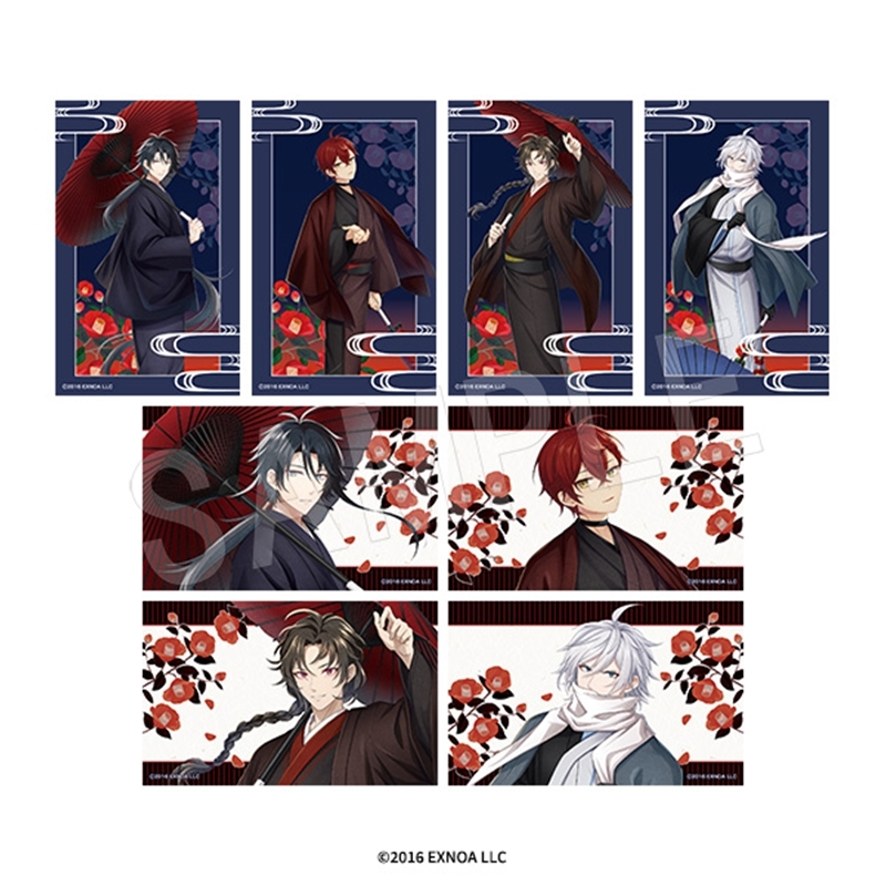 文豪とアルケミスト トレーディングイラストカード 寒椿ver. 1pcs - 公式商品画像 | AniSmile