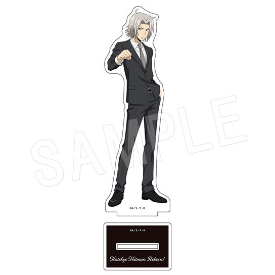 TVアニメ『家庭教師ヒットマンREBORN!』 アクリルフィギュアスタンド グータッチver. 獄寺隼人 - 公式商品画像 | AniSmile