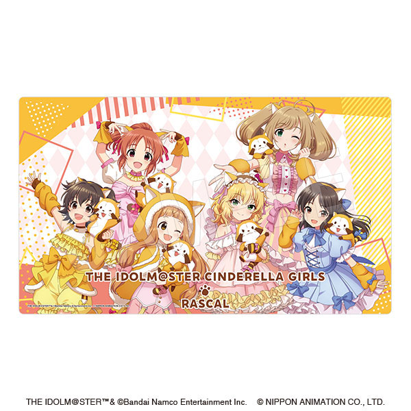 アイドルマスター シンデレラガールズ × ラスカル ラバーデスクマット - 公式商品画像 | AniSmile
