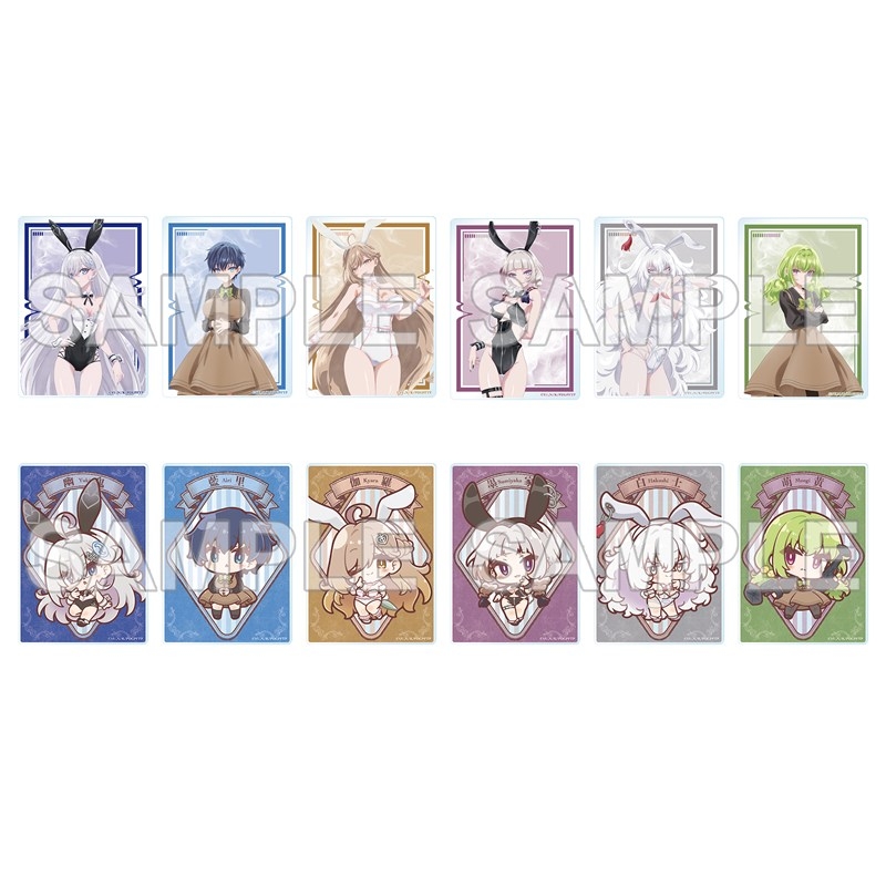 死亡遊戯で飯を食う。 トレーディングアクリルカード CANDLE WOODS ver. PACK - 公式商品画像 | AniSmile