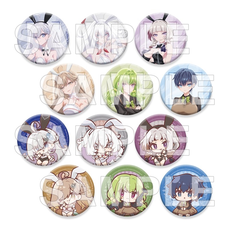 死亡遊戯で飯を食う。 トレーディング缶バッジ CANDLE WOODS ver. PACK - 公式商品画像 | AniSmile