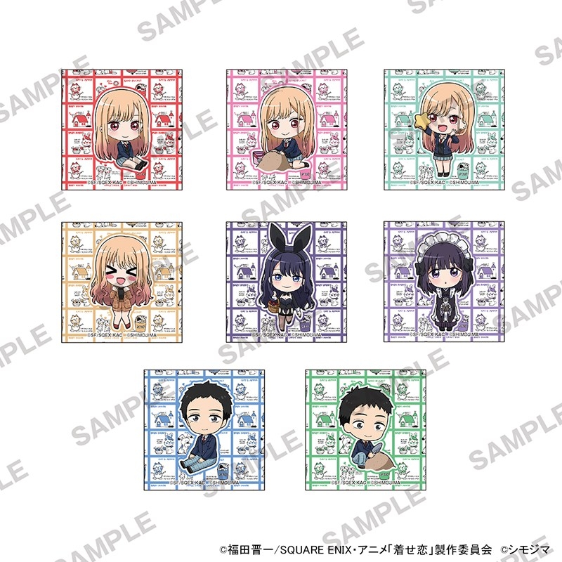 TVアニメ「その着せ替え人形は恋をする」Season 2 スクエア缶バッジ シモジマコラボVer. Pack - 公式商品画像 | AniSmile