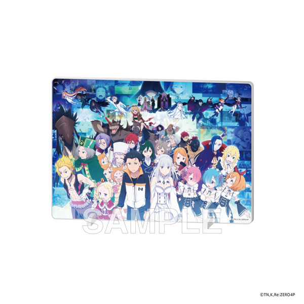 「Re:ゼロから始める異世界生活」4th season アクリルパネル アニメ10周年記念ビジュアル ver. - AniSmile