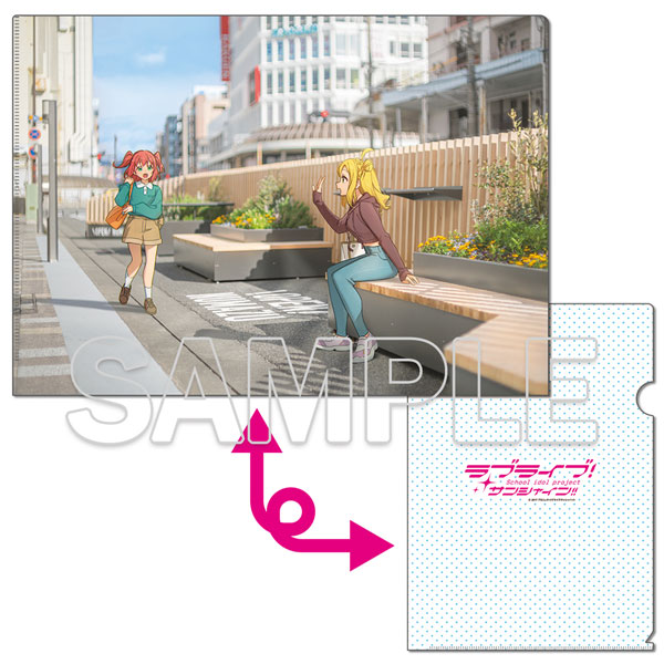 『ラブライブ!サンシャイン!!』クリアファイル Aqours 鞠莉&ルビィ - 公式商品画像 | AniSmile