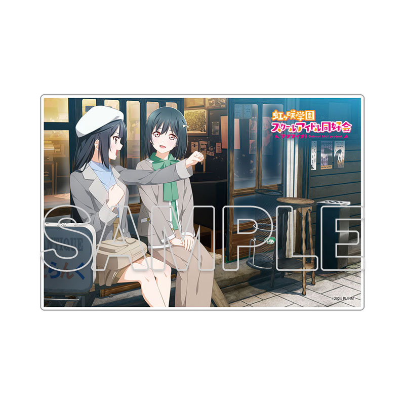 『ラブライブ!虹ヶ咲学園スクールアイドル同好会』ミニアクリルプレート せつ菜&栞子[2] 画像 2 | AniSmile