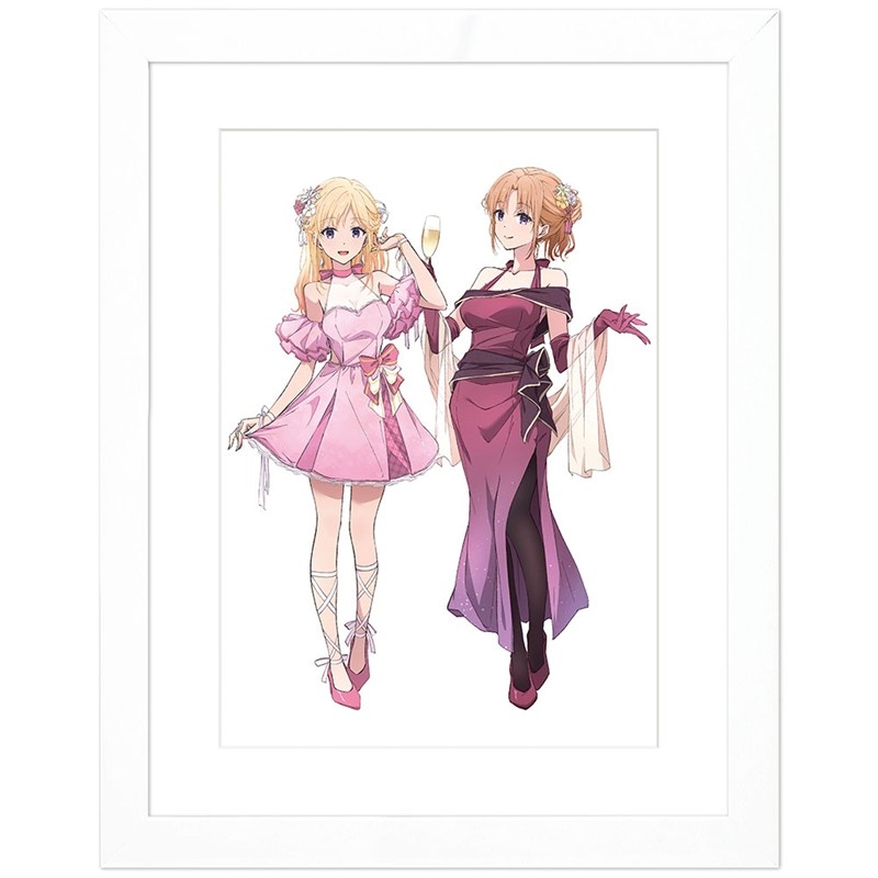 義妹生活 描き下ろしキャラファイングラフ(パーティドレス)A4 - 公式商品画像 | AniSmile