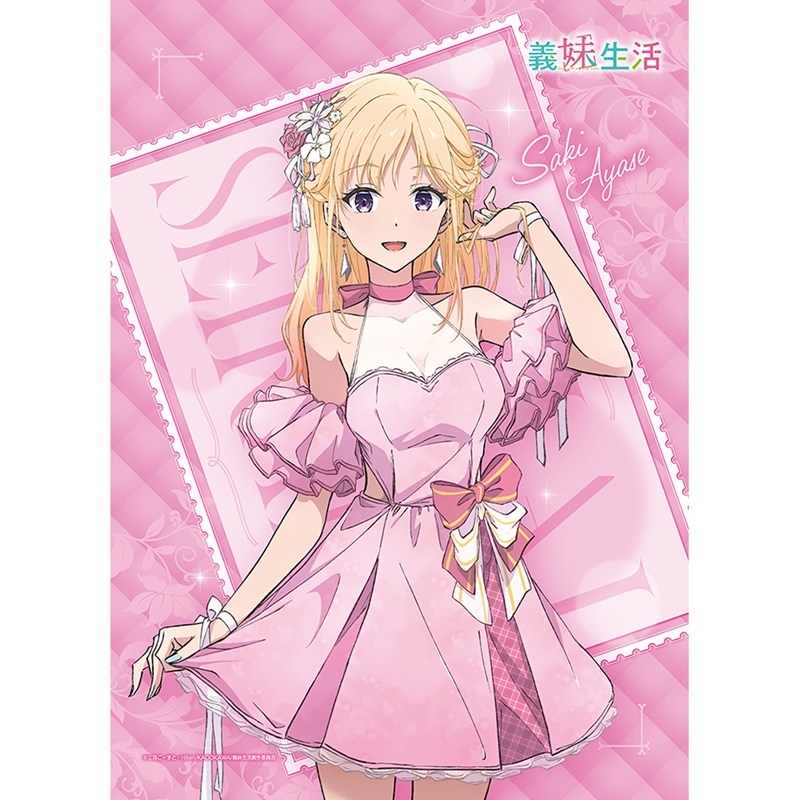 義妹生活 描き下ろしB2タペストリー(綾瀬沙季/パーティドレス)Wスエード - 公式商品画像 | AniSmile