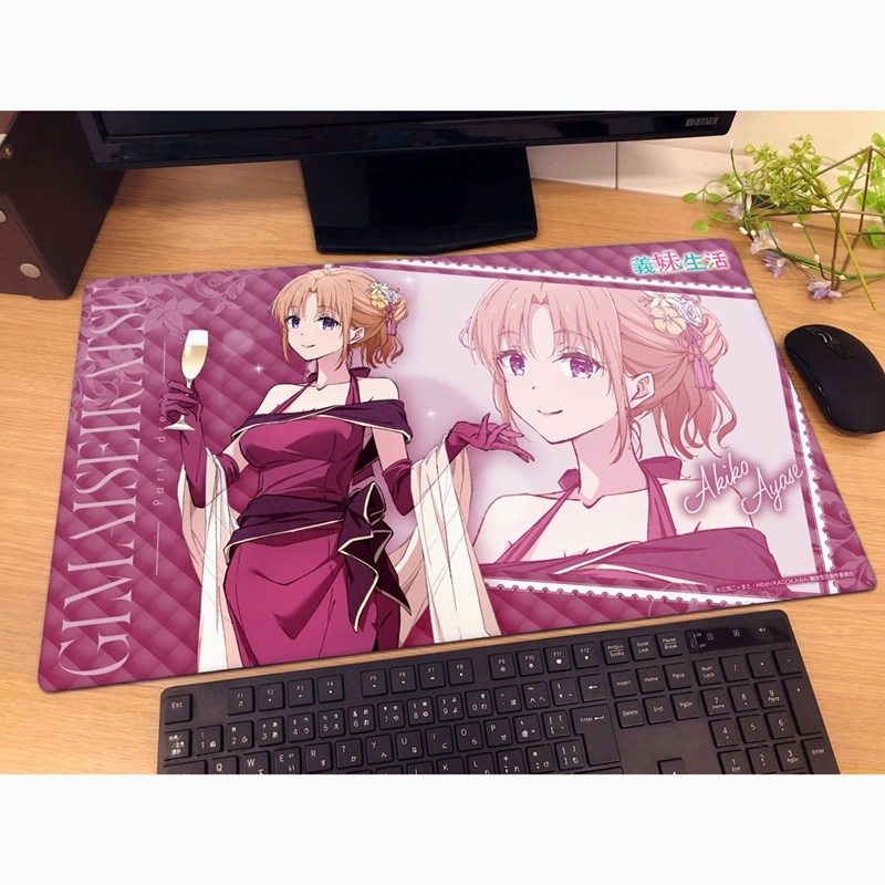 義妹生活 描き下ろしラバーマット(綾瀬亜季子/パーティドレス) 画像 2 | AniSmile