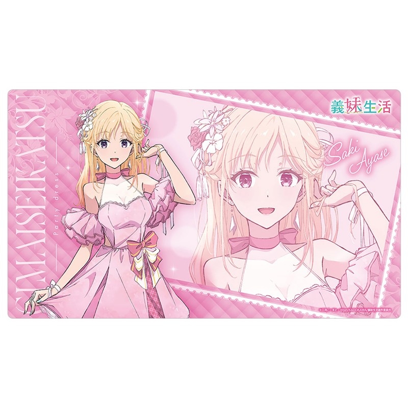 義妹生活 描き下ろしラバーマット(綾瀬沙季/パーティドレス) - 公式商品画像 | AniSmile