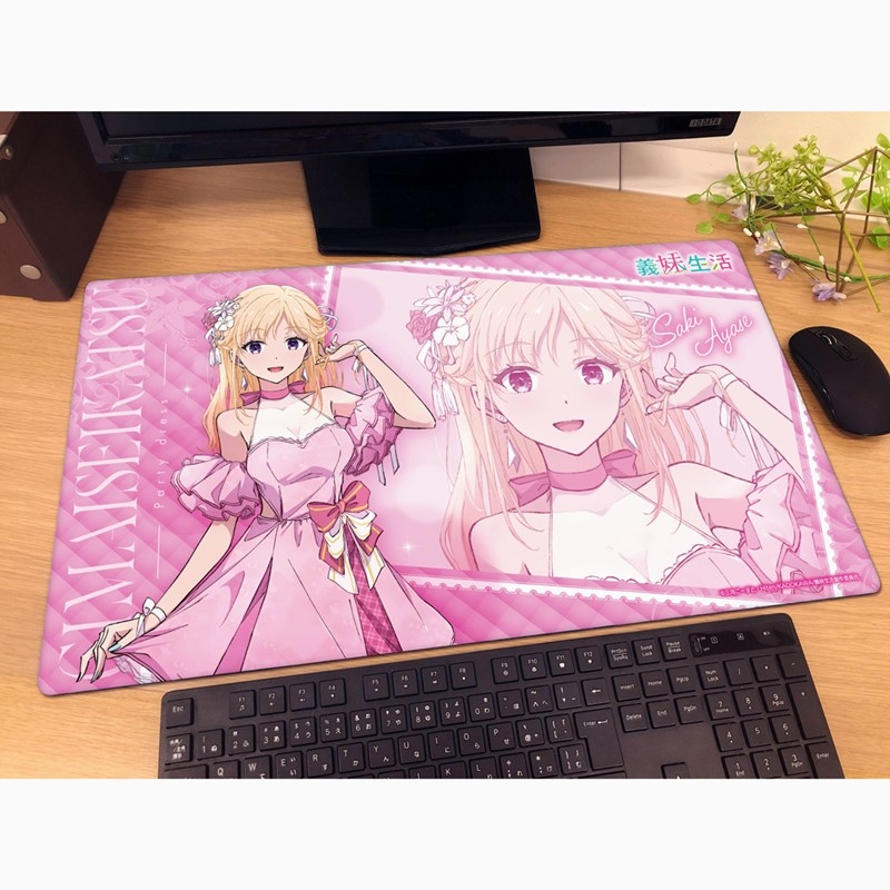 義妹生活 描き下ろしラバーマット(綾瀬沙季/パーティドレス) 画像 2 | AniSmile