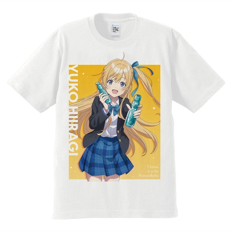 千歳くんはラムネ瓶のなか Tシャツ 柊夕湖 Lサイズ 画像 2 | AniSmile
