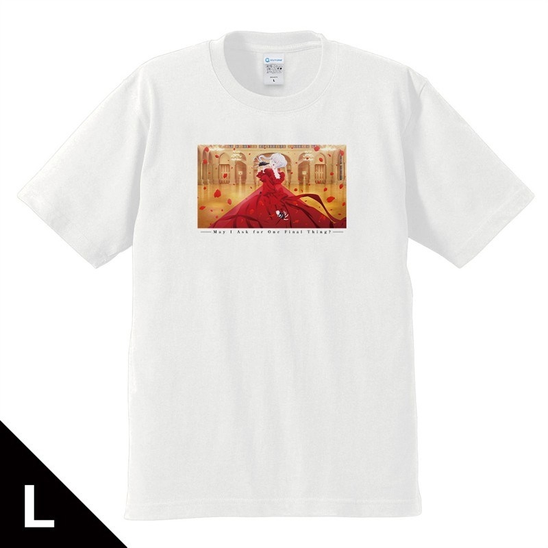 最後にひとつだけお願いしてもよろしいでしょうか Tシャツ スカーレット ティザービジュアルver. Lサイズ - 公式商品画像 | AniSmile
