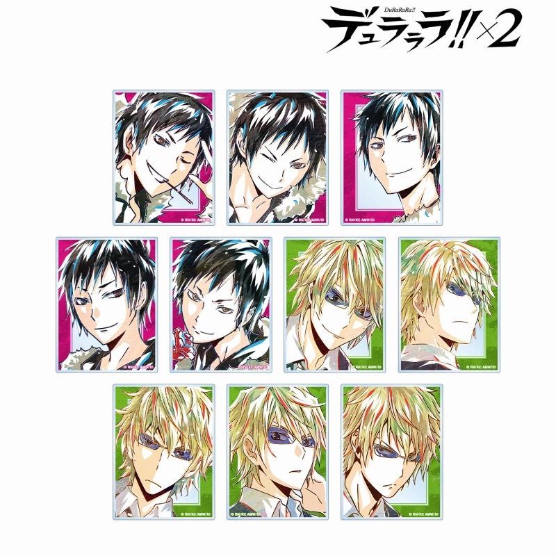 TVアニメ「デュラララ!!×2」 トレーディング Ani-Art 第2弾 臨也&静雄 アクリルカード(単位/単品) - 公式商品画像 | AniSmile