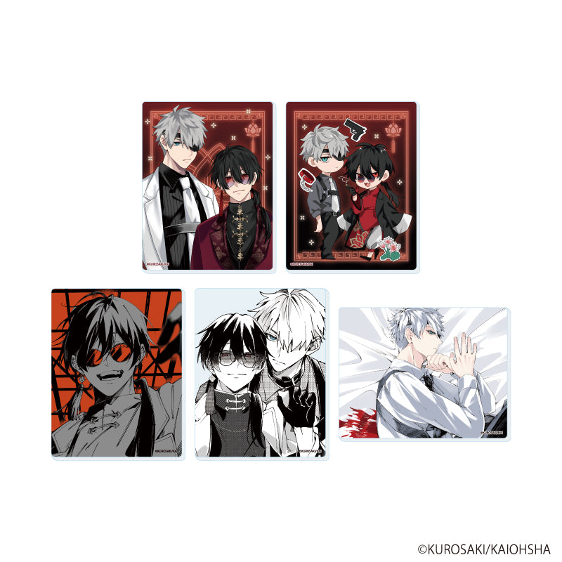 アクリルカード「泥中に在って潔し」01/ブラインド(全5種)(公式&描き下ろしイラスト) - 公式商品画像 | AniSmile