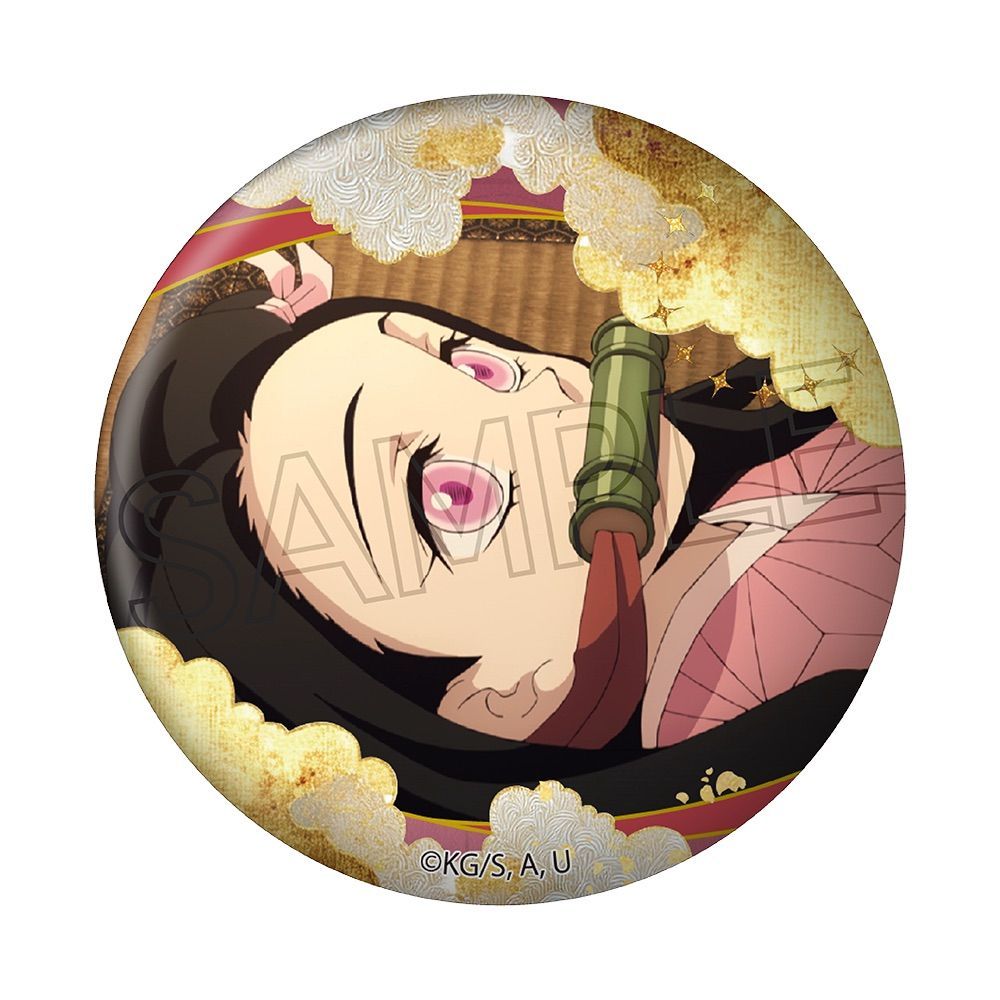 鬼滅の刃 メタル缶バッジ -浮雲- Vol.1 竈門禰󠄀豆子 - 公式商品画像 | AniSmile