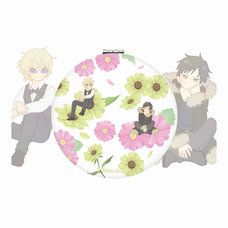 TVアニメ「デュラララ!!×2」 平和島静雄&折原臨也 Botania 折りたたみミラー - 公式商品画像 | AniSmile