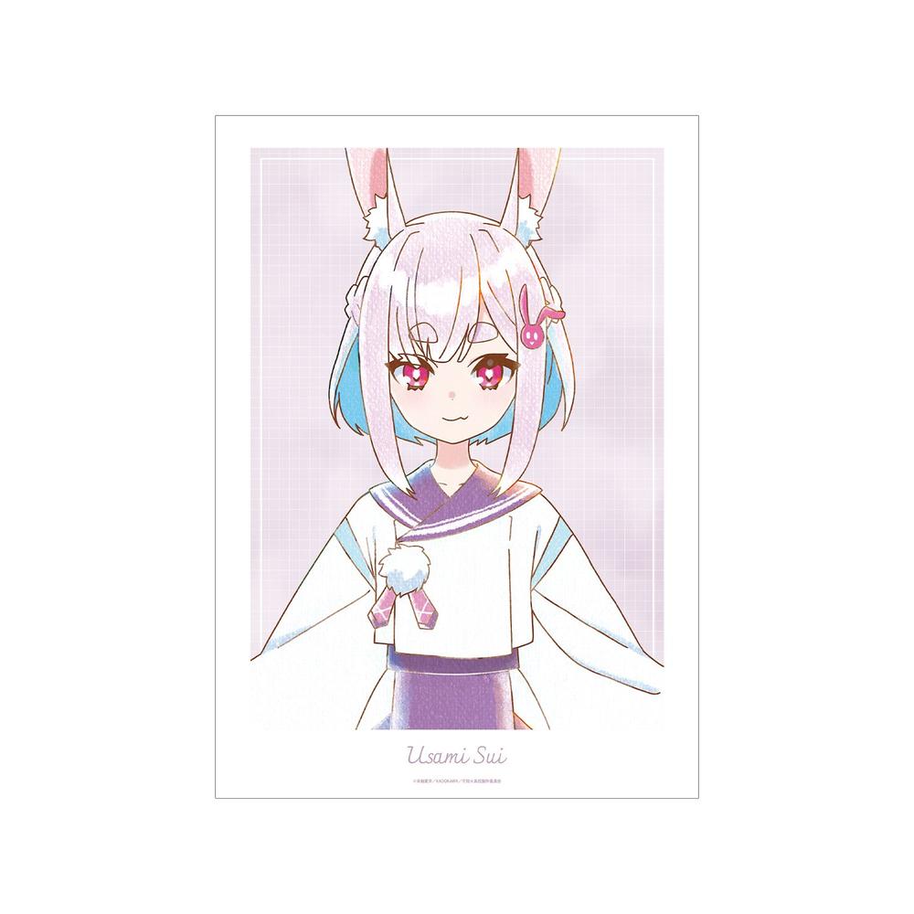 TVアニメ『人外教室の人間嫌い教師』 右左美彗 Ani-Art aqua label A3マット加工ポスター - 公式商品画像 | AniSmile