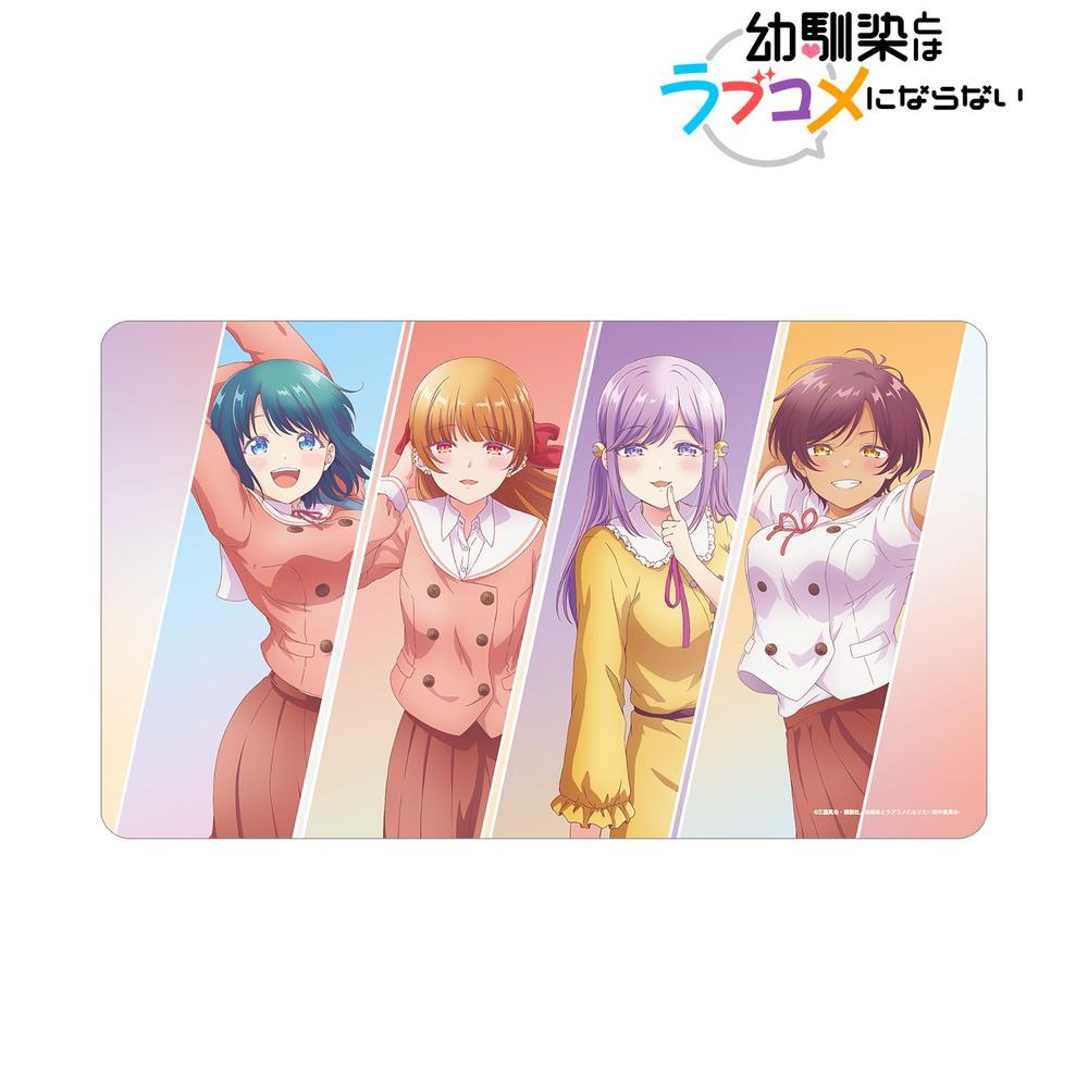 幼馴染とはラブコメにならない 集合 マルチデスクマット 画像 2 | AniSmile