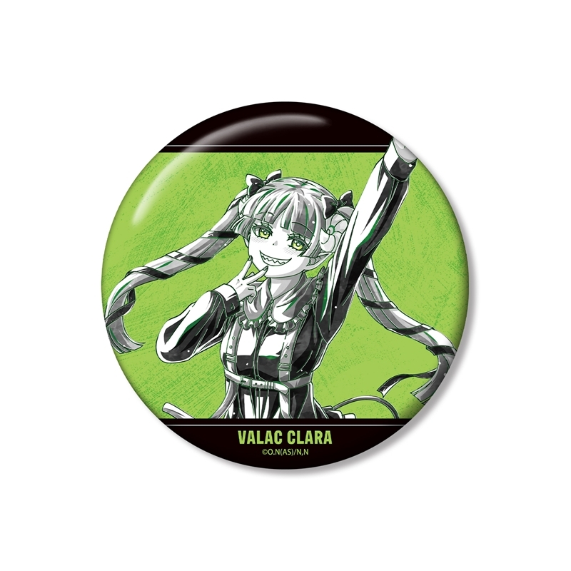 魔入りました!入間くん 描き下ろし ウァラク・クララ ブラックコーデver. Ani-Art BLACK LABEL 100mm缶バッジ - 公式商品画像 | AniSmile
