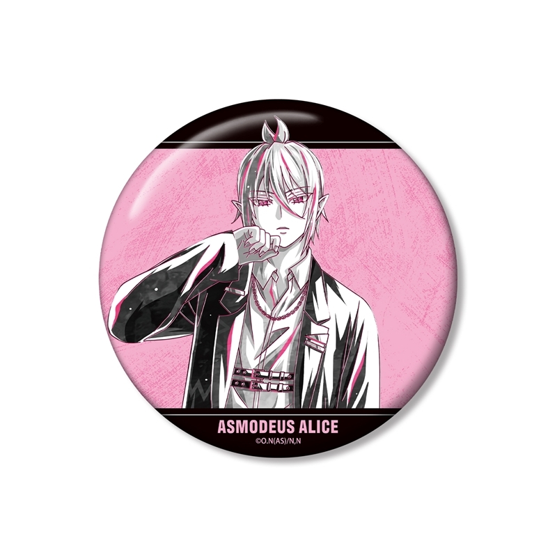 魔入りました!入間くん 描き下ろし アスモデウス・アリス ブラックコーデver. Ani-Art BLACK LABEL 100mm缶バッジ - 公式商品画像 | AniSmile