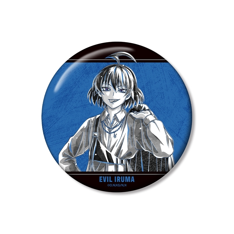 魔入りました!入間くん 描き下ろし 悪入間 ブラックコーデver. Ani-Art BLACK LABEL 100mm缶バッジ - 公式商品画像 | AniSmile
