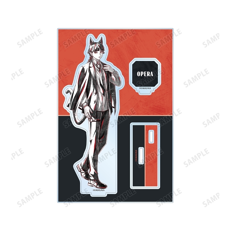 魔入りました!入間くん 描き下ろし オペラ ブラックコーデver. Ani-Art BLACK LABEL パーツ付きBIGアクリルスタンド 画像 3 | AniSmile
