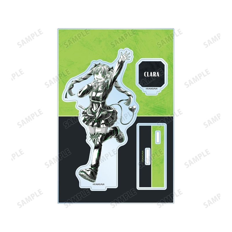 魔入りました!入間くん 描き下ろし ウァラク・クララ ブラックコーデver. Ani-Art BLACK LABEL パーツ付きBIGアクリルスタンド 画像 3 | AniSmile