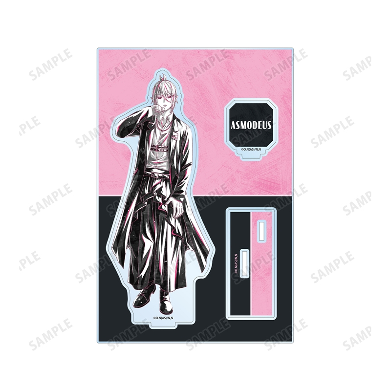 魔入りました!入間くん 描き下ろし アスモデウス・アリス ブラックコーデver. Ani-Art BLACK LABEL パーツ付きBIGアクリルスタンド 画像 3 | AniSmile