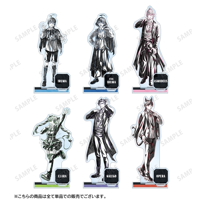 魔入りました!入間くん 描き下ろし アスモデウス・アリス ブラックコーデver. Ani-Art BLACK LABEL パーツ付きBIGアクリルスタンド 画像 4 | AniSmile