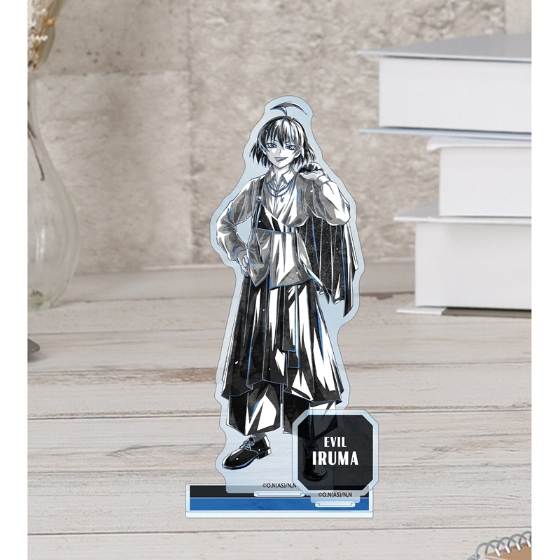 魔入りました!入間くん 描き下ろし 悪入間 ブラックコーデver. Ani-Art BLACK LABEL パーツ付きBIGアクリルスタンド 画像 5 | AniSmile
