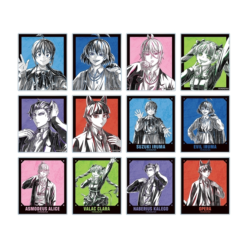 魔入りました!入間くん 描き下ろし ブラックコーデver. トレーディング Ani-Art BLACK LABEL アクリルカード(単位/単品) - 公式商品画像 | AniSmile