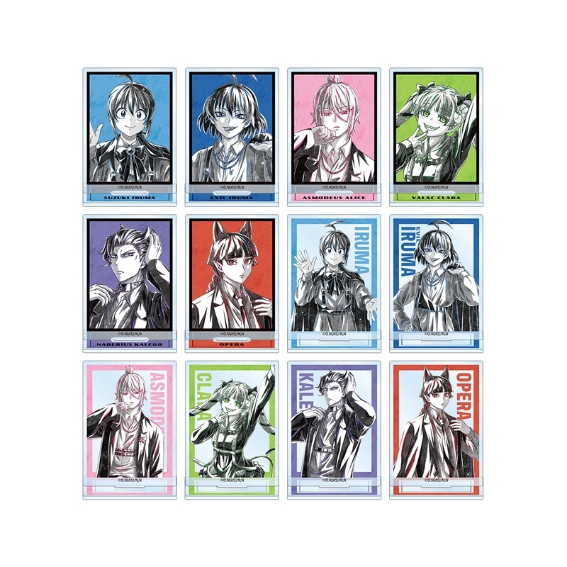 魔入りました!入間くん 描き下ろし ブラックコーデver. トレーディング Ani-Art BLACK LABEL アクリルスタンド(単位/単品) - 公式商品画像 | AniSmile