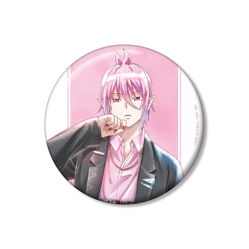 魔入りました!入間くん 描き下ろし アスモデウス・アリス ブラックコーデver. Ani-Art aqua label 100mm缶バッジ - 公式商品画像 | AniSmile