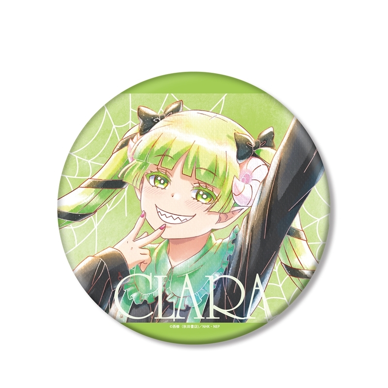 魔入りました!入間くん 描き下ろし ウァラク・クララ ブラックコーデver. Ani-Art aqua label BIG缶バッジ - 公式商品画像 | AniSmile