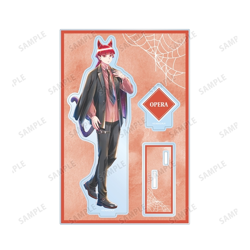 魔入りました!入間くん 描き下ろし オペラ ブラックコーデver. Ani-Art aqua label パーツ付きBIGアクリルスタンド 画像 3 | AniSmile
