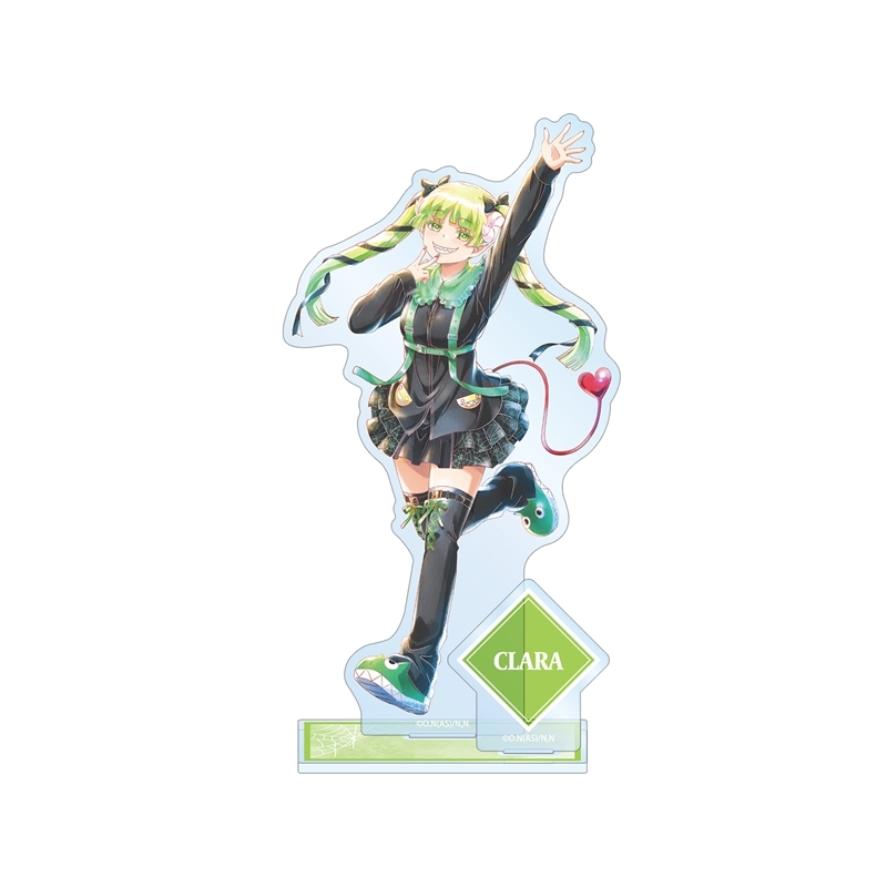 魔入りました!入間くん 描き下ろし ウァラク・クララ ブラックコーデver. Ani-Art aqua label パーツ付きBIGアクリルスタンド - 公式商品画像 | AniSmile